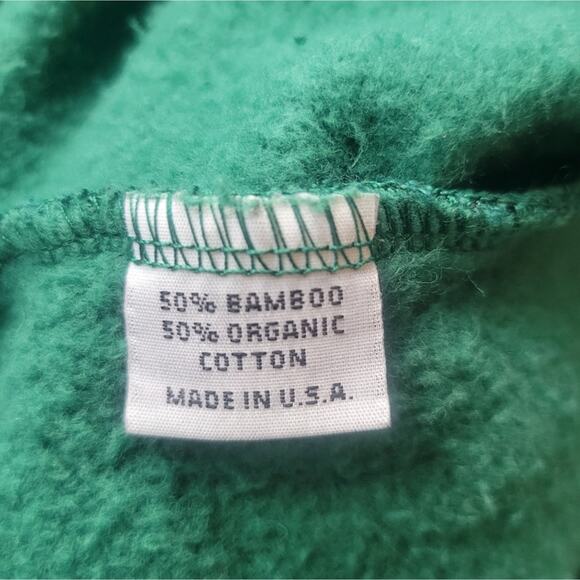 Bryn Walker Houndstooth Mock Neck Pullover Green Size M - Picture 6 of 8